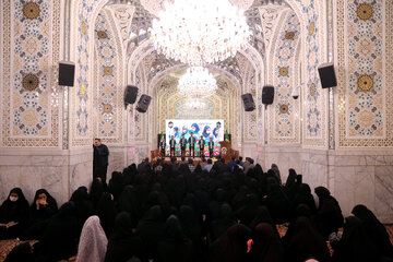 Photos: Presence of group of nurses at Razavi Holy Shrine