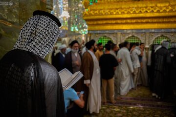 فيديو | أجواء معنوية في حرم أمير المؤمنين(ع) بمدينة النجف الأشرف