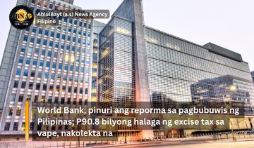 World Bank, pinuri ang reporma sa pagbubuwis ng Pilipinas; P90.8 bilyong halaga ng excise tax sa vape, nakolekta na