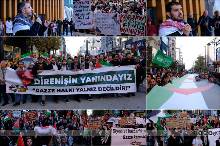 Thousands march in Van to mark third anniversary of Operation Al-Aqsa Flood