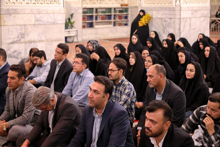 Photos: Presence of group of nurses at Razavi Holy Shrine