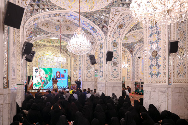 Photos: Presence of group of nurses at Razavi Holy Shrine