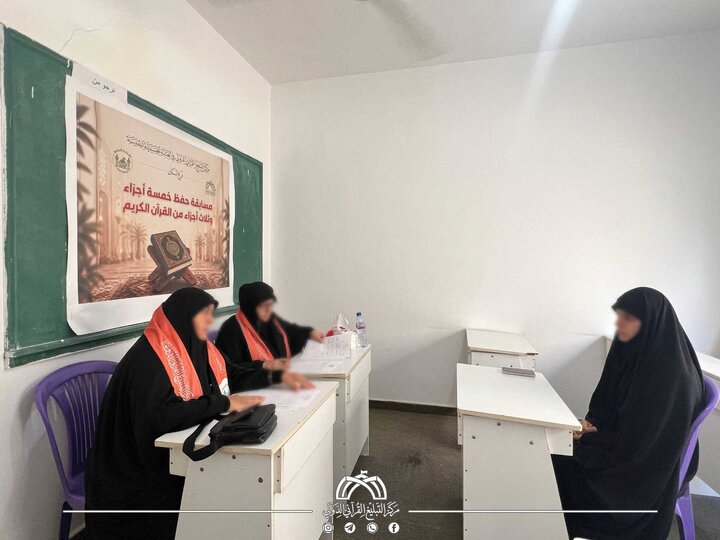 تقرير مصور/ مشاركة (٢٥٠) طالباً وطالبة في مسابقة قرآنية برعاية العتبة الحسينية بلبنان