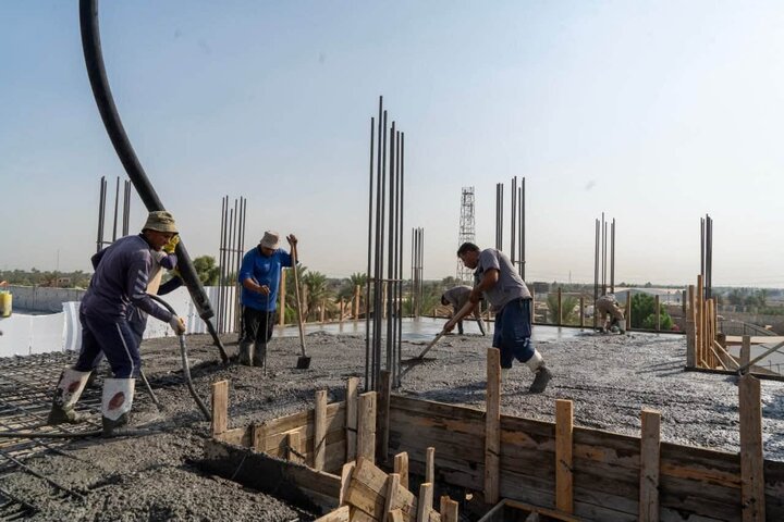 تقرير مصور/ استمرار أعمال تطوير البنية التحتية في مرقد السيدة شريفة بمدينة الحلة لتعزيز خدمات الزائرين