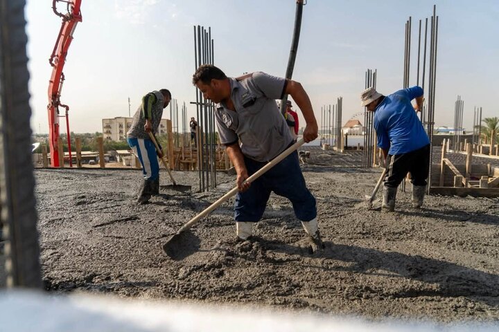 تقرير مصور/ استمرار أعمال تطوير البنية التحتية في مرقد السيدة شريفة بمدينة الحلة لتعزيز خدمات الزائرين