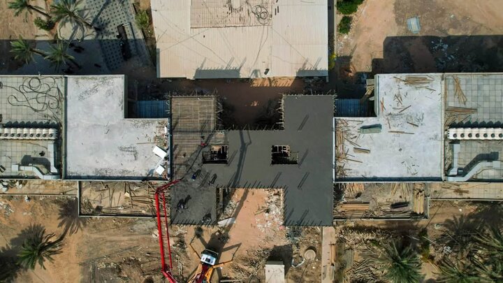 تقرير مصور/ استمرار أعمال تطوير البنية التحتية في مرقد السيدة شريفة بمدينة الحلة لتعزيز خدمات الزائرين
