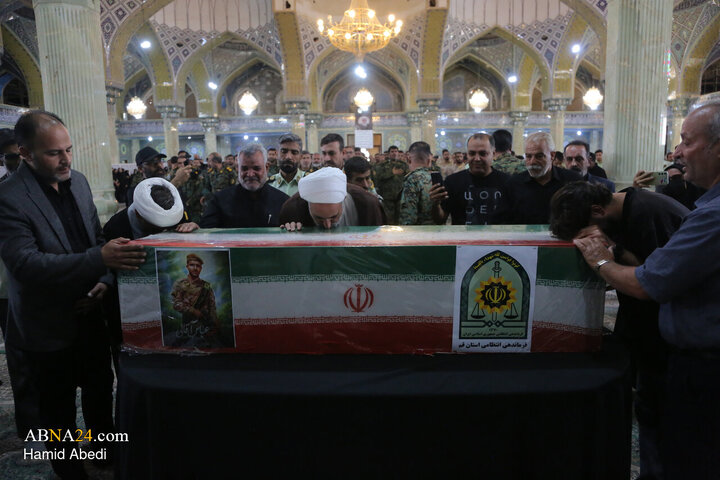 Foto / Güvenlik Şehidi "Abbas Ağayi"nin Mübarek Naaşının Uğurlanması