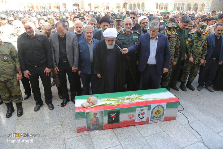 Foto / Güvenlik Şehidi "Abbas Ağayi"nin Mübarek Naaşının Uğurlanması