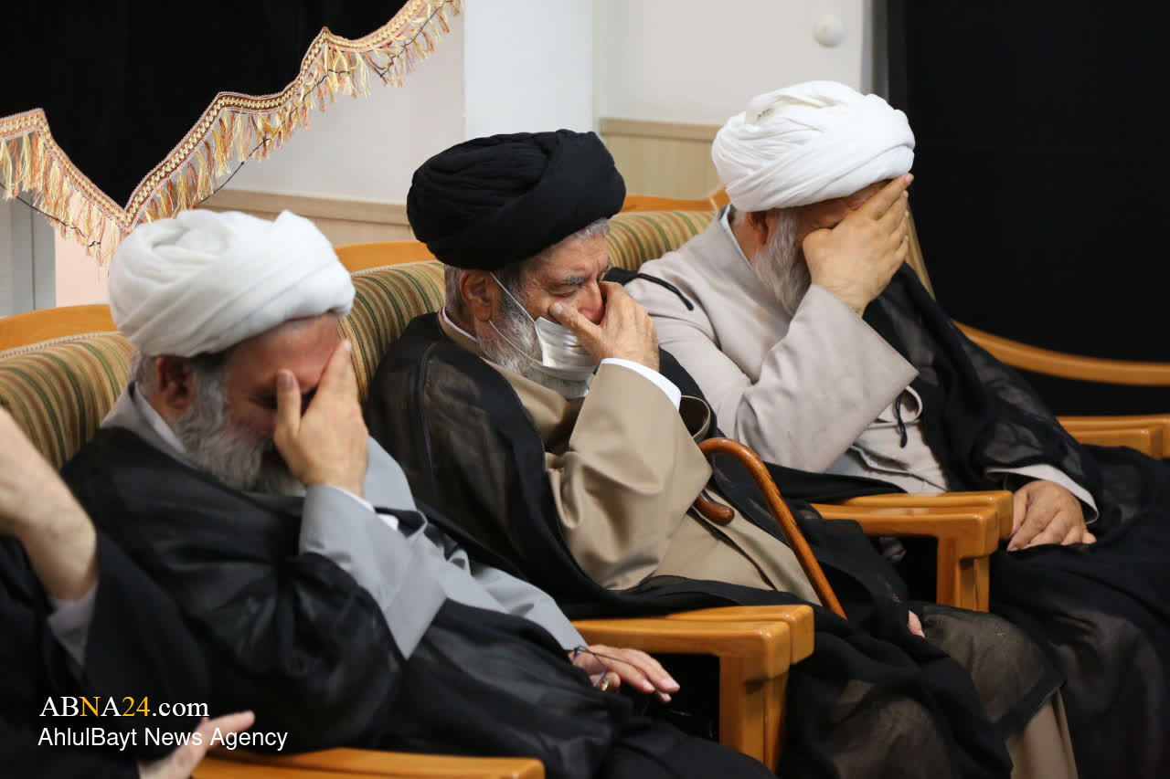 عکس خبری | مراسم شکستن مُهر آیت‌الله‌العظمی شبیری زنجانی