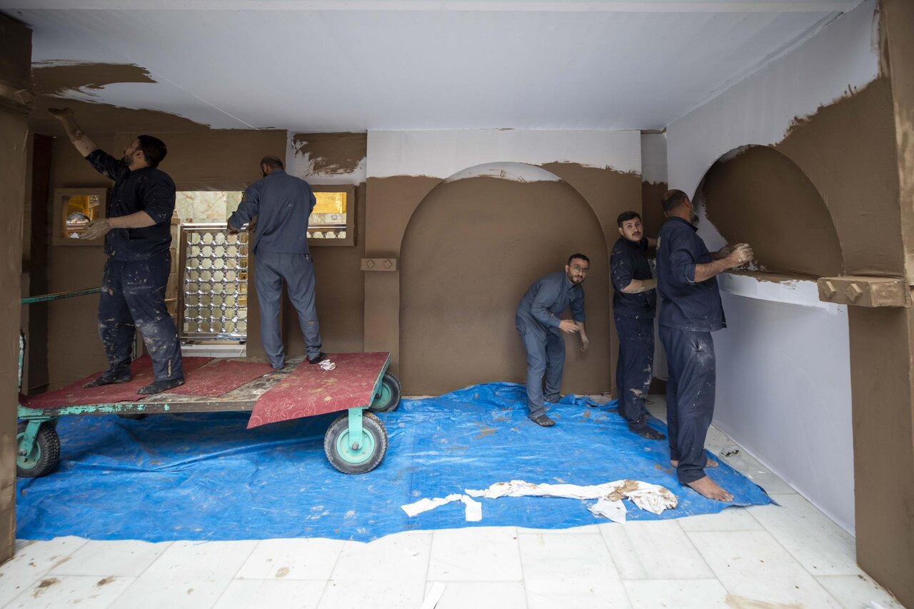 Department of the Holy Courtyard is setting up the Fatimi House of Sorrows
