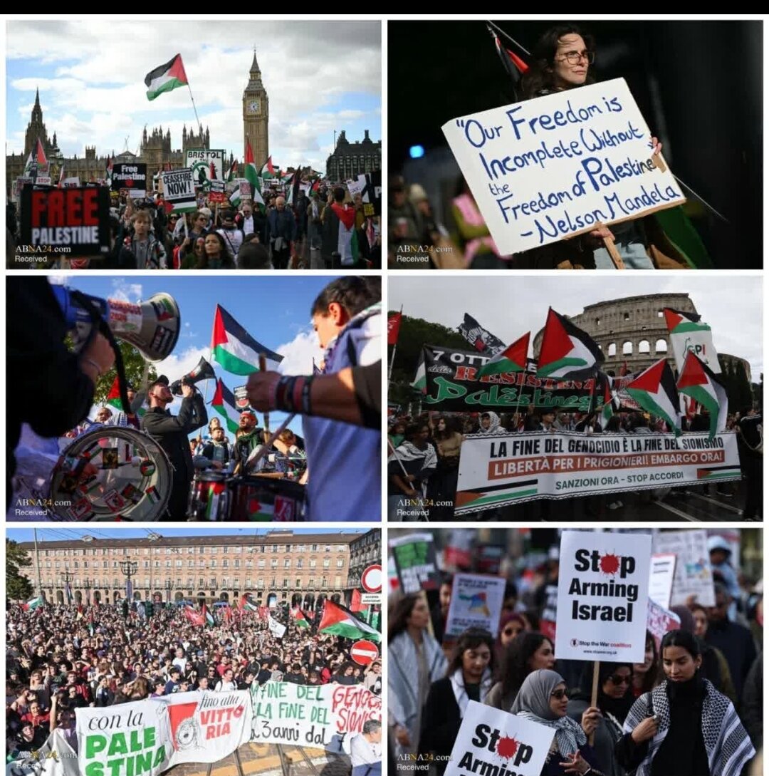Mga protesta sa mga kabisera ng Europa