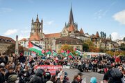Thousands protest across Switzerland, demanding sanctions against Israel