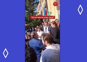 Video \ Hicablı şagirdləri məktəbə buraxmayan müdirəni belə susdurdular