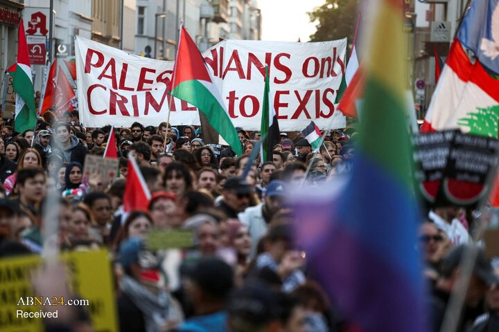 Photos: Massive protests in Europe against Israeli attacks on Gaza