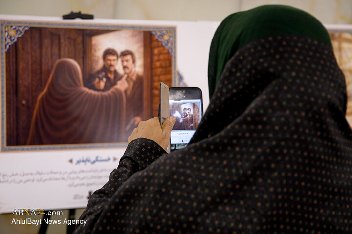 برپایی نمایشگاه «خون دلی که لعل شد» در حرم مطهر رضوی
