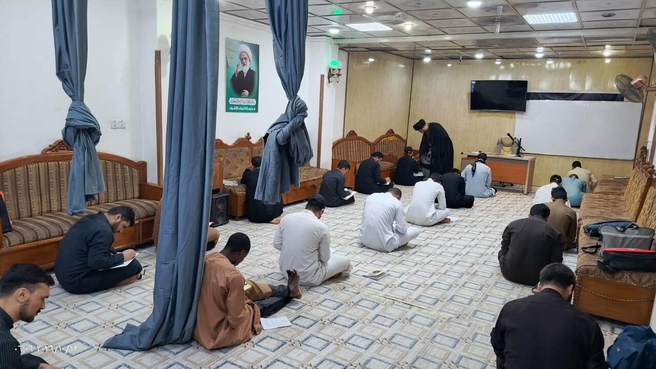 Photos: Najaf Ashraf school assesses students’ academic progress through second-term exams