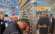 কোম নগরীতে হযরত মাসুমা (সা.আ.)-এর পবিত্র মাজারে ভারতীয় রাষ্ট্রদূতের উপস্থিতি।