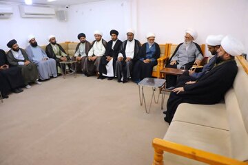 Pakistan’s Office Delegation Meets Grand Ayatollah Bashir al-Najafi in Najaf