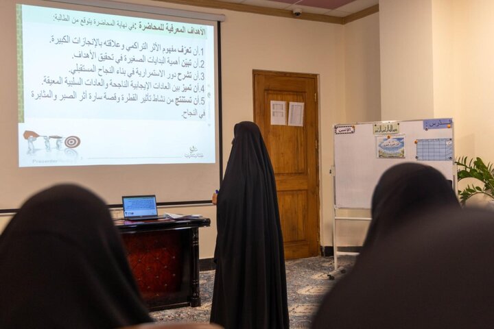 ورش التدريبية للمبلّغات ضمن مشروع حاملة الرسالة الزينبية