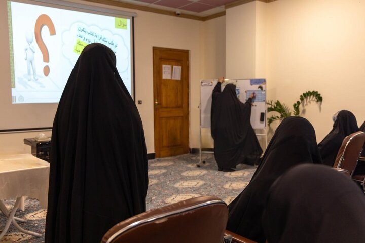 ورش التدريبية للمبلّغات ضمن مشروع حاملة الرسالة الزينبية