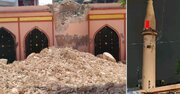 Minaret of Historic Shia Religious Complex Collapses in India