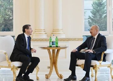 Pakikipagkita ni Aliyev sa pinuno ng rehimeng Zionista