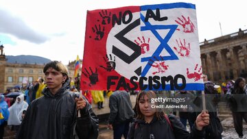 Miles se manifiestan en Colombia contra gobierno de De la Espriella