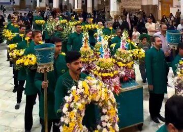 Video| Puno ng bulaklak ang dambana