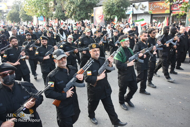 رزمایش بزرگ جان‌فدا در رشت