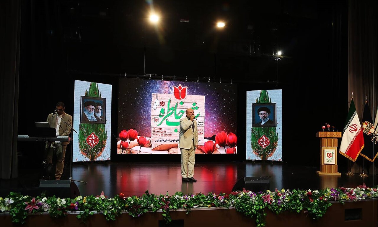 شب خاطره جانبازان بصیر در موزه دفاع مقدس