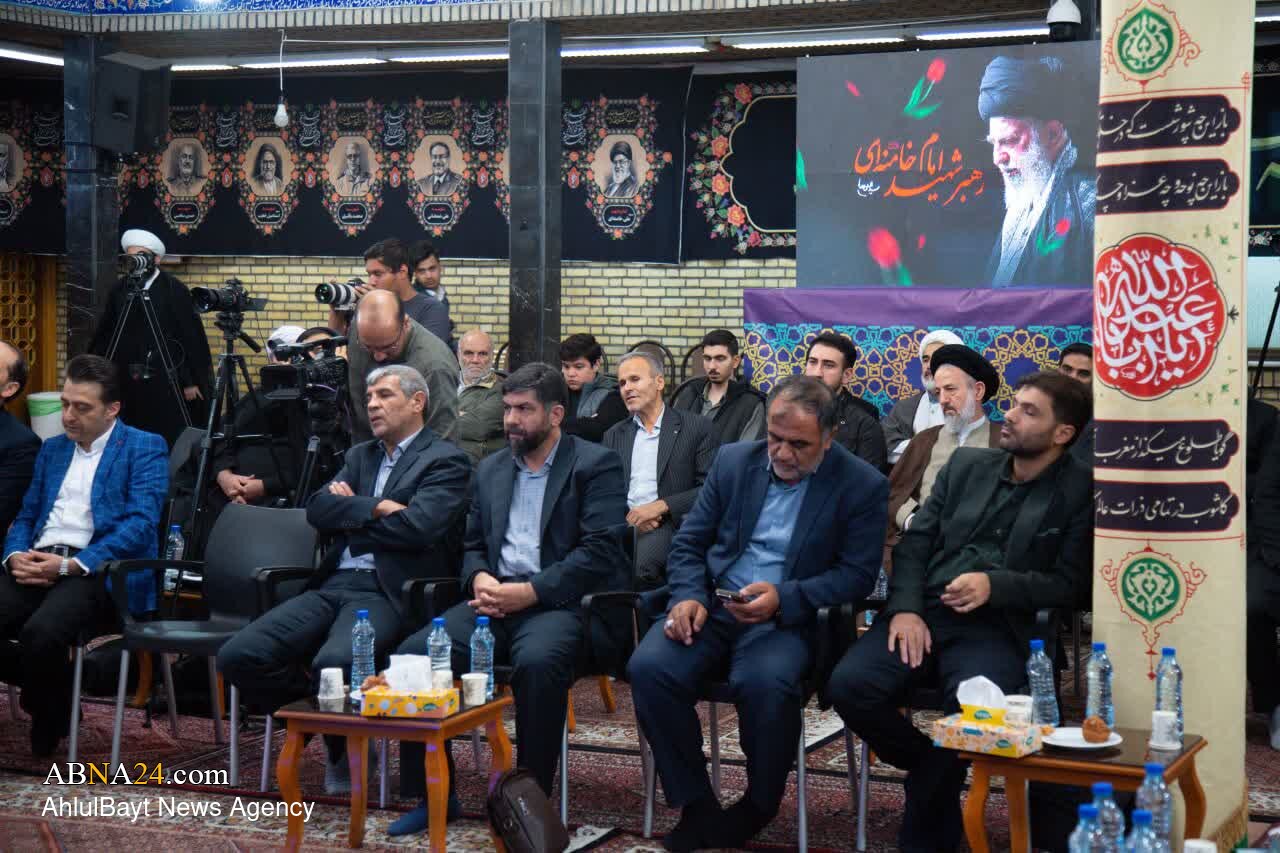 برگزاری شب‌شعر بین‌المللی «شهید آقا» در حسینیه اعظم زنجان + تصاویر