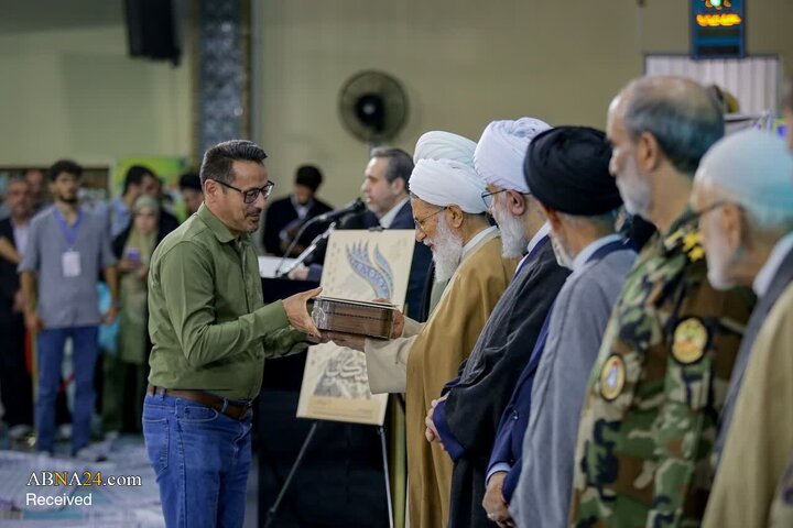 گزارش تصویری/ اختتامیه یازدهمین کنگره ملی اعتکاف با حضور آیت‌الله رمضانی