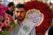 Foto / Hz. Zeynep’in (s.a) Doğum Günü Arefesinde İmam Ali’nin (a.s) Kutsal Türbesinin Çiçeklerle Süslenmesi