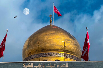آستان نورانی حضرت زینب(س) در آستانه میلاد بانوی صبر و استقامت