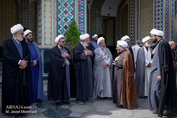 Photos: Funeral procession of the former Friday prayer leader of Birjand held at Razavi Holy Shrine