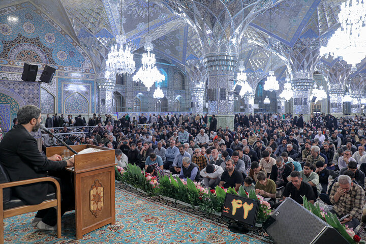 Photos: Hazrat Zainab birth anniversary celebrated at Imam Reza holy shrine