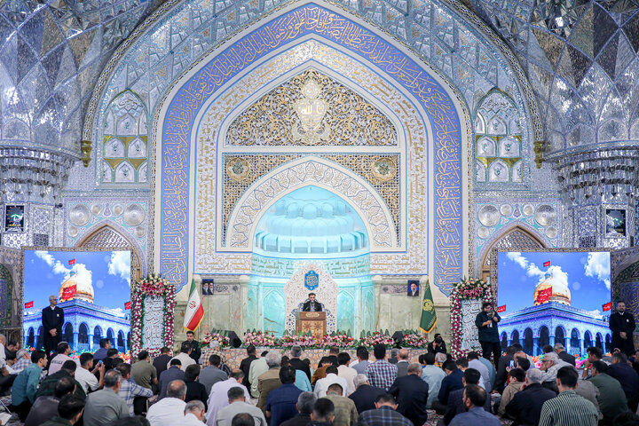 Photos: Hazrat Zainab birth anniversary celebrated at Imam Reza holy shrine