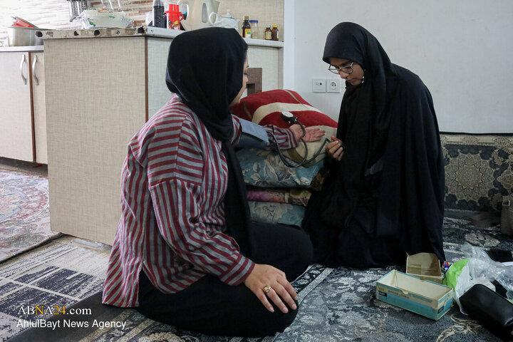 گرامیداشت روز پرستار با غربالگری سلامت خانواده‌های احسان‌پذیر