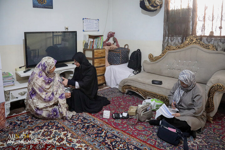 گرامیداشت روز پرستار با غربالگری سلامت خانواده‌های احسان‌پذیر