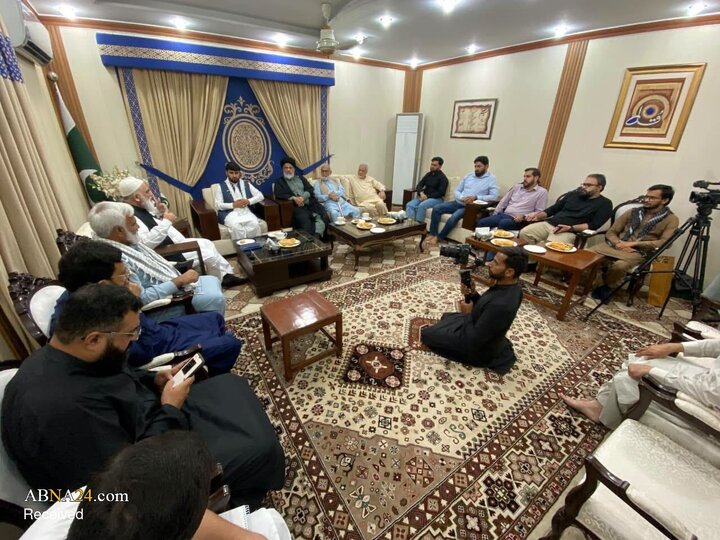 دیدار رهبران جنبش‌های اسلامی پاکستان با محوریت حملات عربستان به یمن