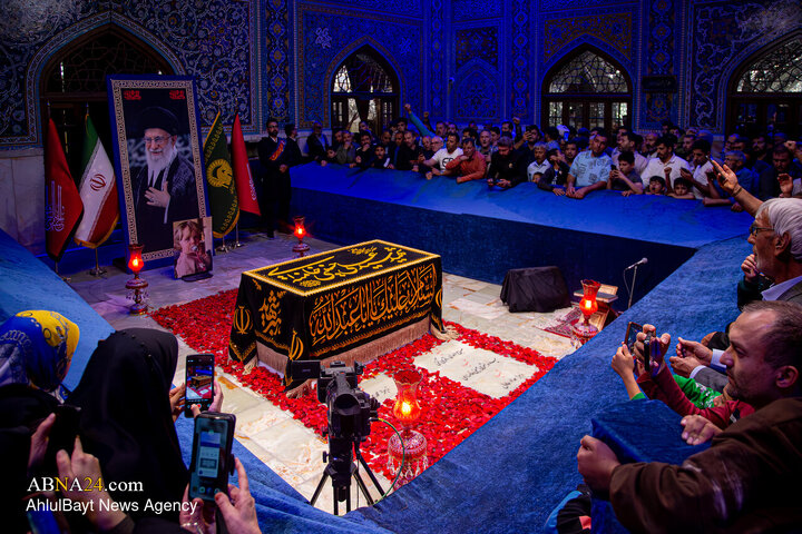 Foto / Hz. Zeynep’in (s.a.) Doğum Gecesinde İmam Rıza’nın (a.s) Kutsal Türbesindeki Atmosfer