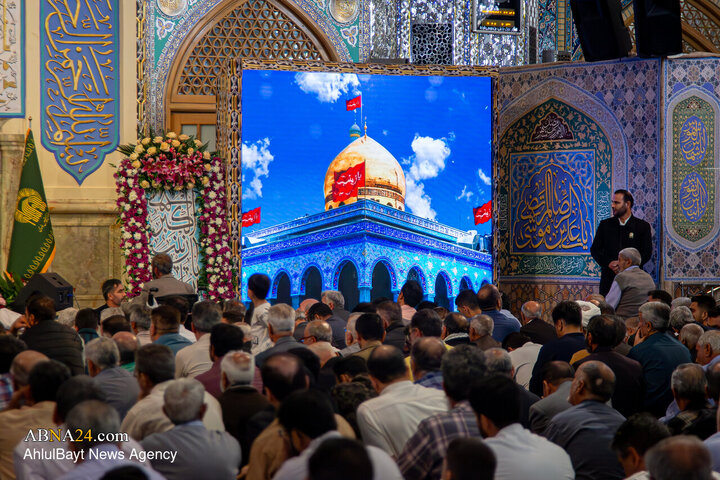 Foto / Hz. Zeynep’in (s.a.) Doğum Gecesinde İmam Rıza’nın (a.s) Kutsal Türbesindeki Atmosfer
