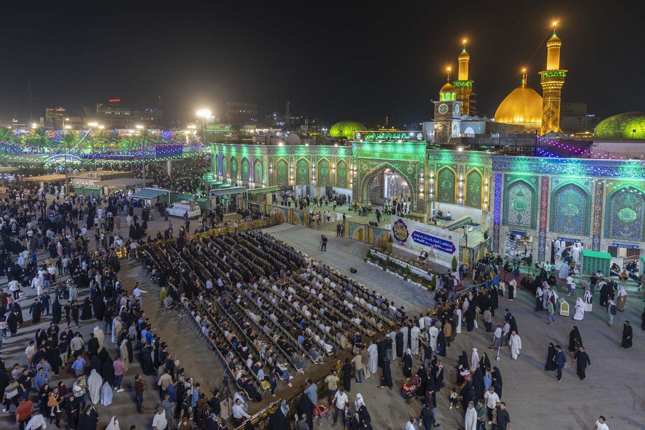 Al-Abbas's (p) Holy Shrine holds its central celebration of the birth anniversary of Lady Zaynab