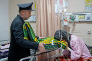 Photos: Presence of servants of Razavi Holy Shrine at Imam Reza Hospital in Mashhad