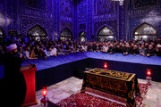 Photos: Iraqi Mawkib owners visit Imam Reza Holy Shrine