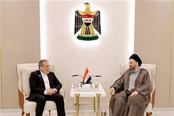 عراقجي يلتقي عمار الحكيم في بغداد