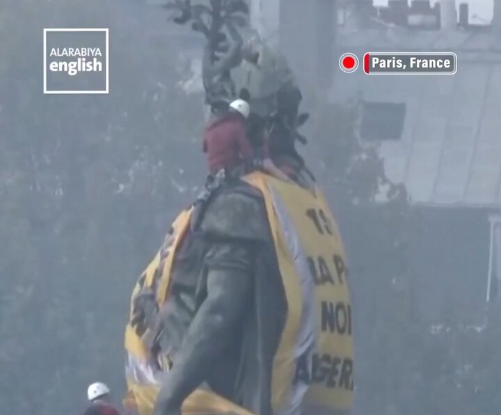 Video| Kontrolado ng mga nagprotesta ang Place de la République