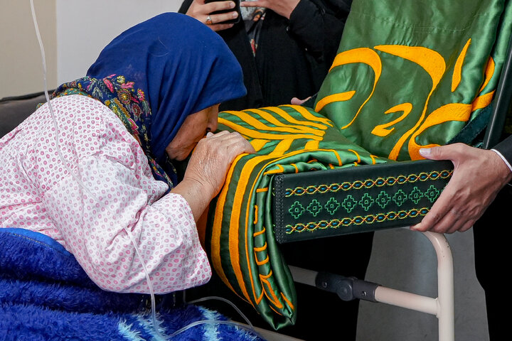 Photos: Presence of servants of Razavi Holy Shrine at Imam Reza Hospital