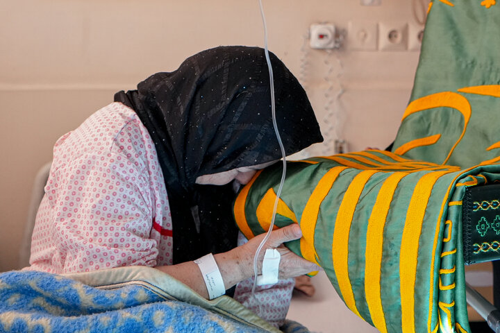Photos: Presence of servants of Razavi Holy Shrine at Imam Reza Hospital