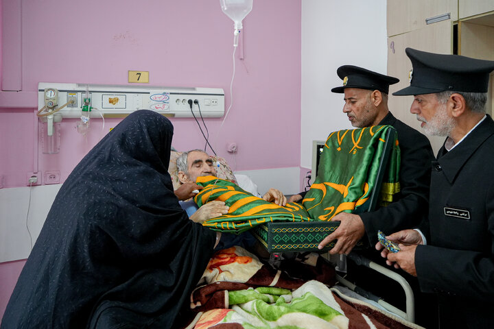 Photos: Presence of servants of Razavi Holy Shrine at Imam Reza Hospital